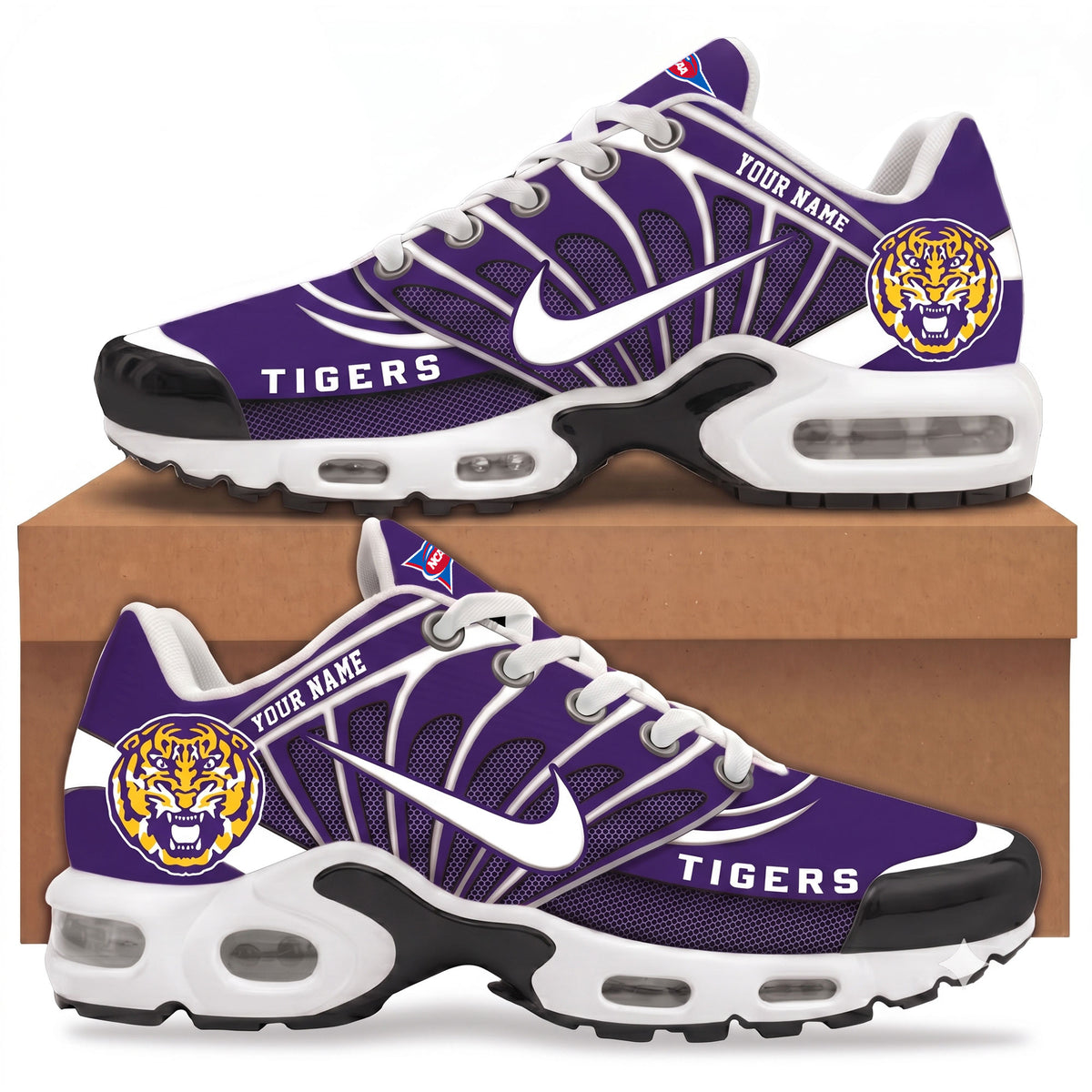 LSU Tigers | Premium NCAA Custom Team Air Max Shoes