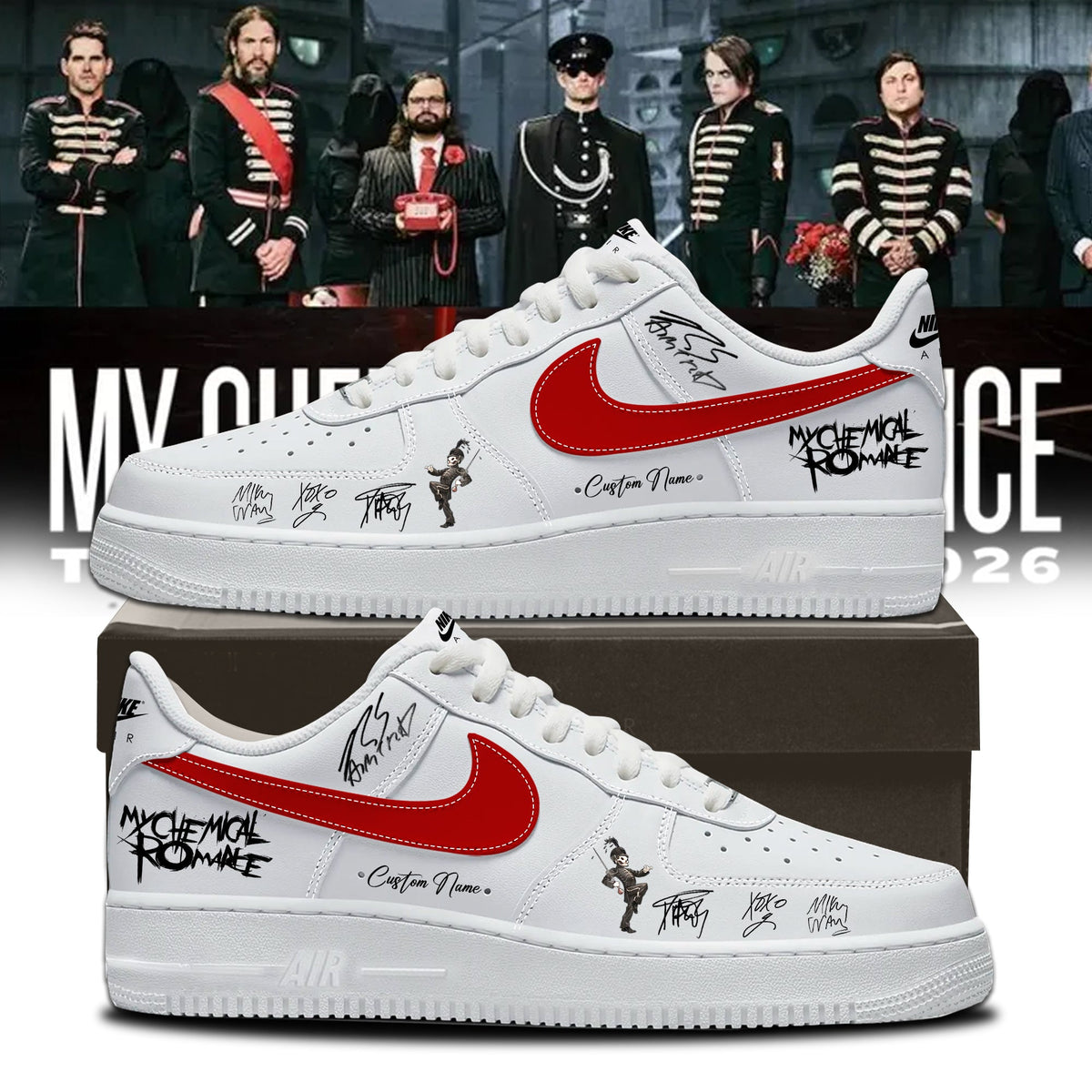 .MCR The Black Parade 2026 Tour New Merch Shoes | OO20