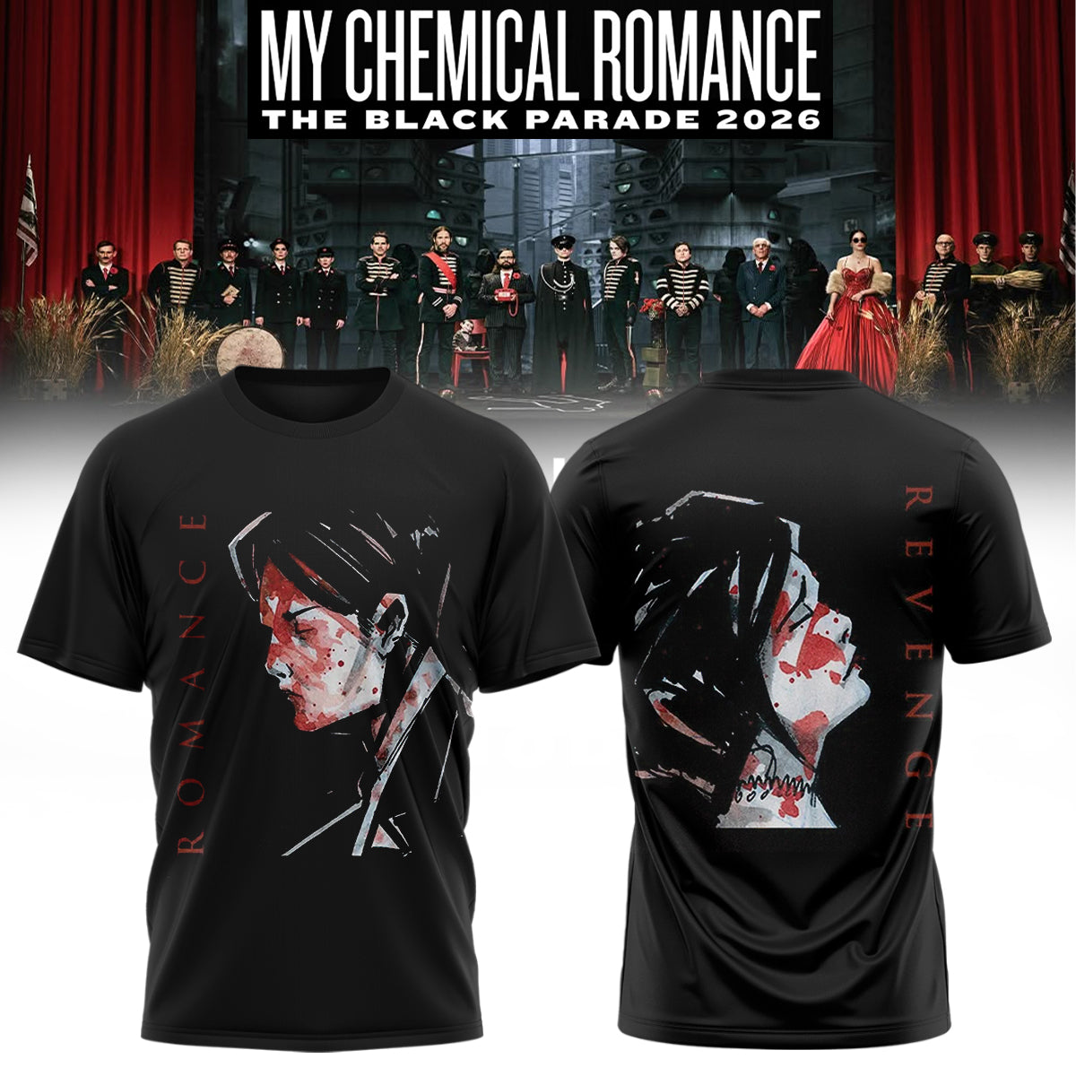 My Chemical Romance Limited Edition Signature shirt | AN74