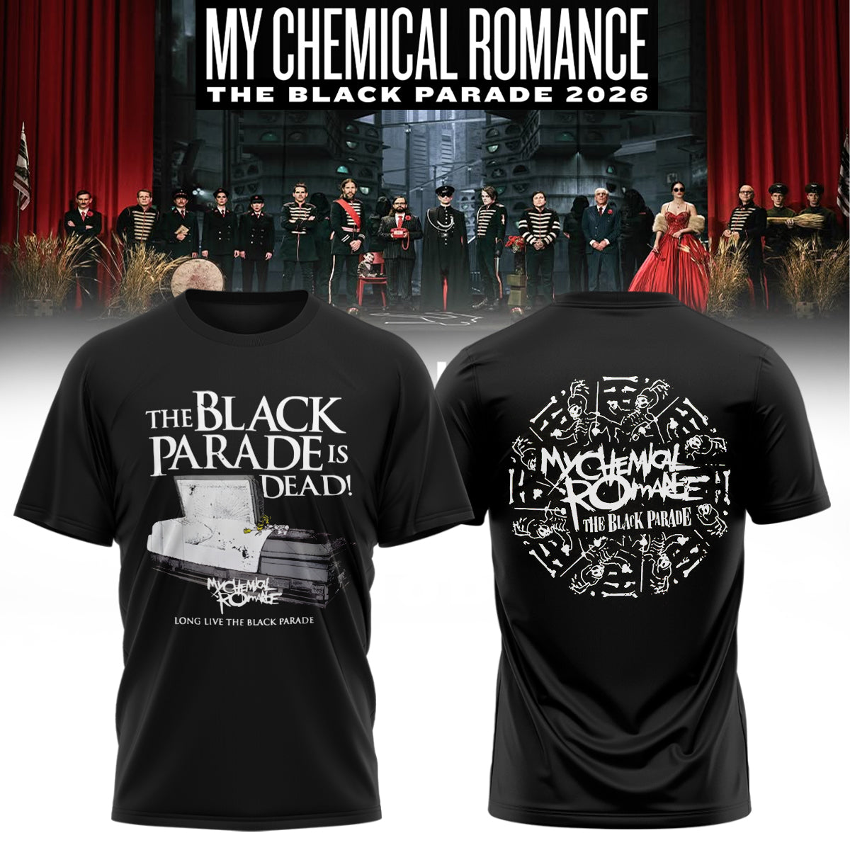 My Chemical Romance Limited Edition Signature shirt | KP24