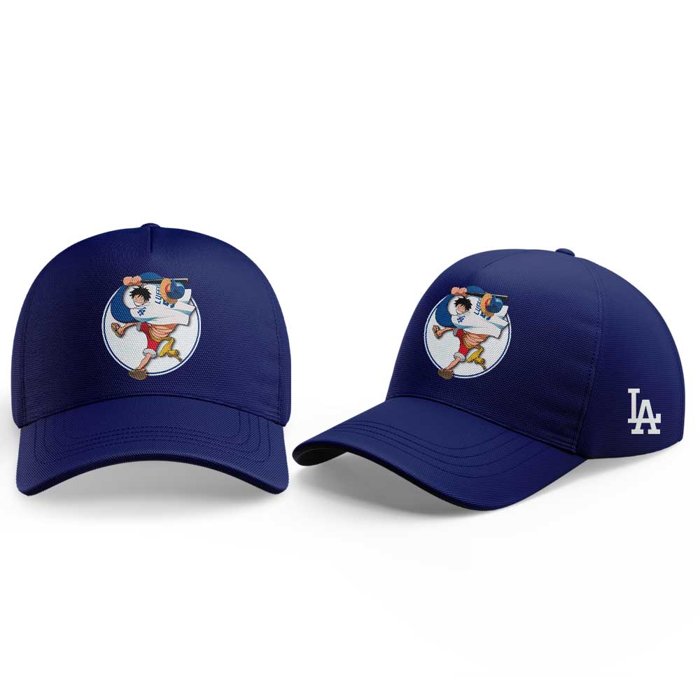 LA Dodgers Straw Hats ONE PIECE Night Limited Jersey White
