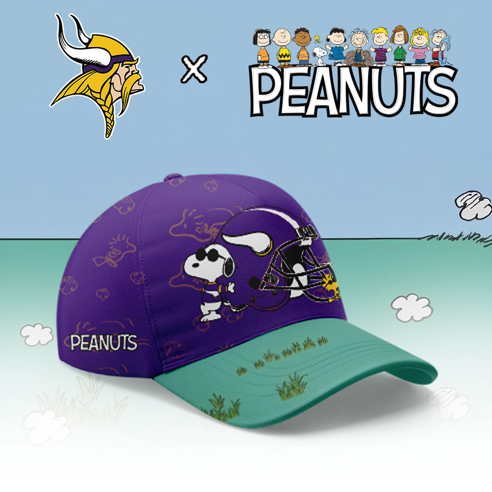 Limited Edition Minnesota Vikings x Peanuts Snoopy 2026 Football Jersey