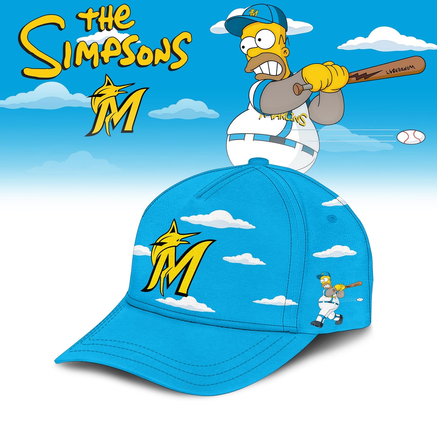 Miami Marlins x The Simpsons 2026 Limited Edition Jersey