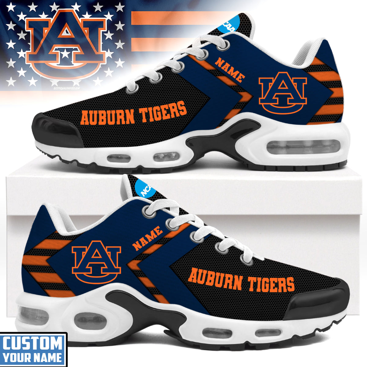 Auburn Tigers | Personalized Air Max Shoes Limited Edition