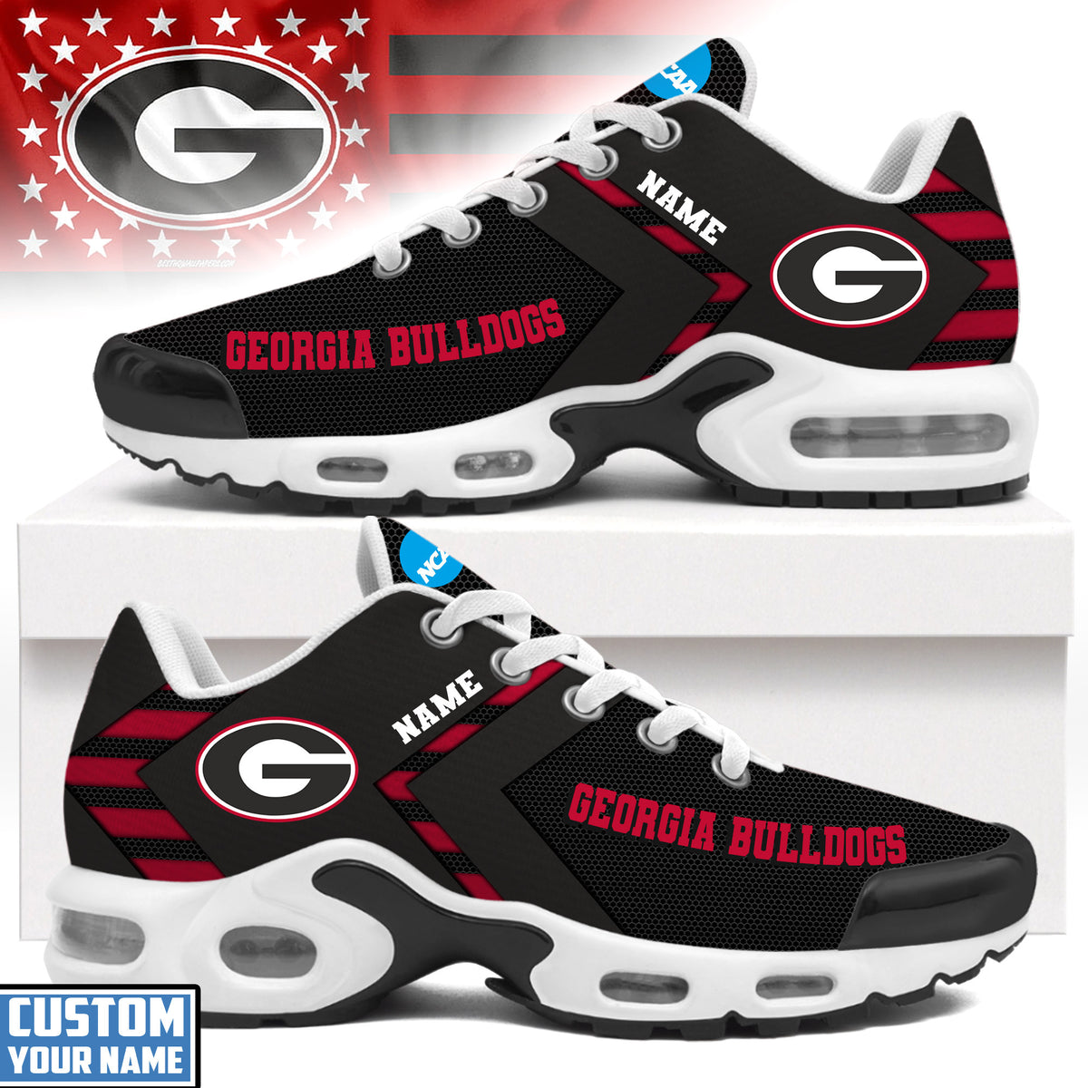 Georgia Bulldogs | Personalized Air Max Shoes Limited Edition