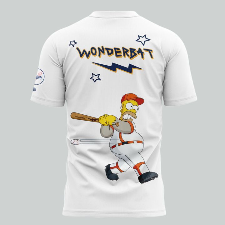 2026 Los Angeles Dodgers x The Simpsons Special Version T-Shirt 1