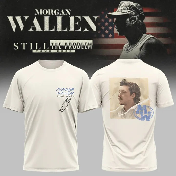 Morgan Wallen Still The Problem Tour 2026 T-Shirt v6 | AU43
