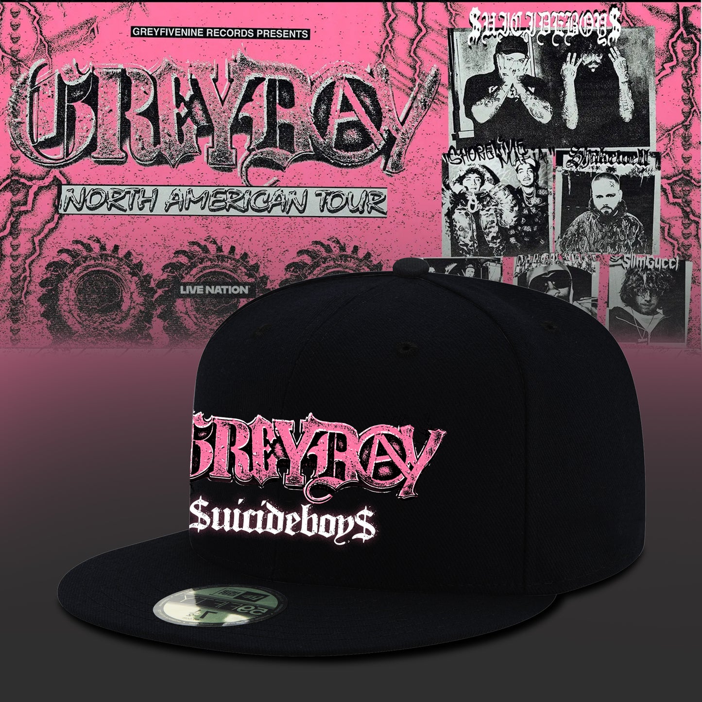 SuicideBoyS: Grey Day Tour 2026 Merch Limited T-Shirt | WY54
