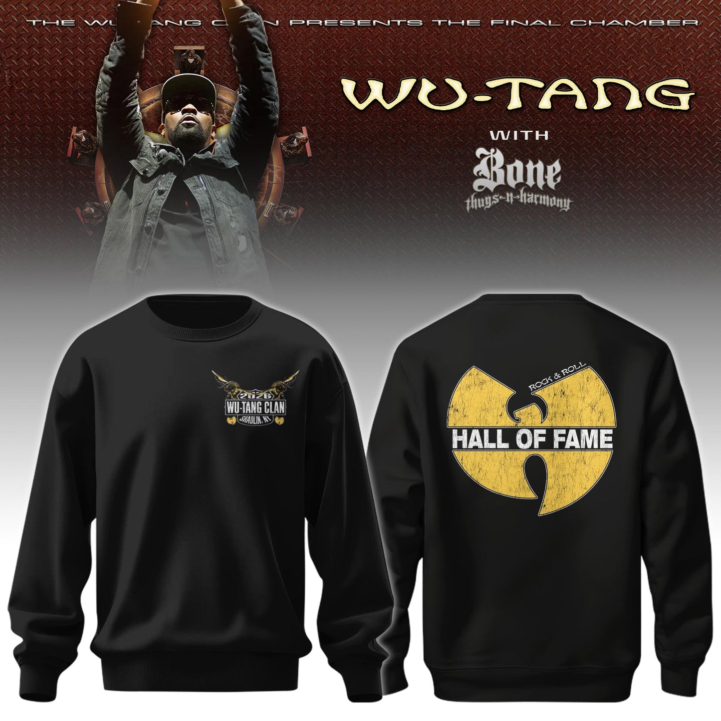 Wu-Tang Clan x The Final Chamber Tour Sweatshirt | HN90