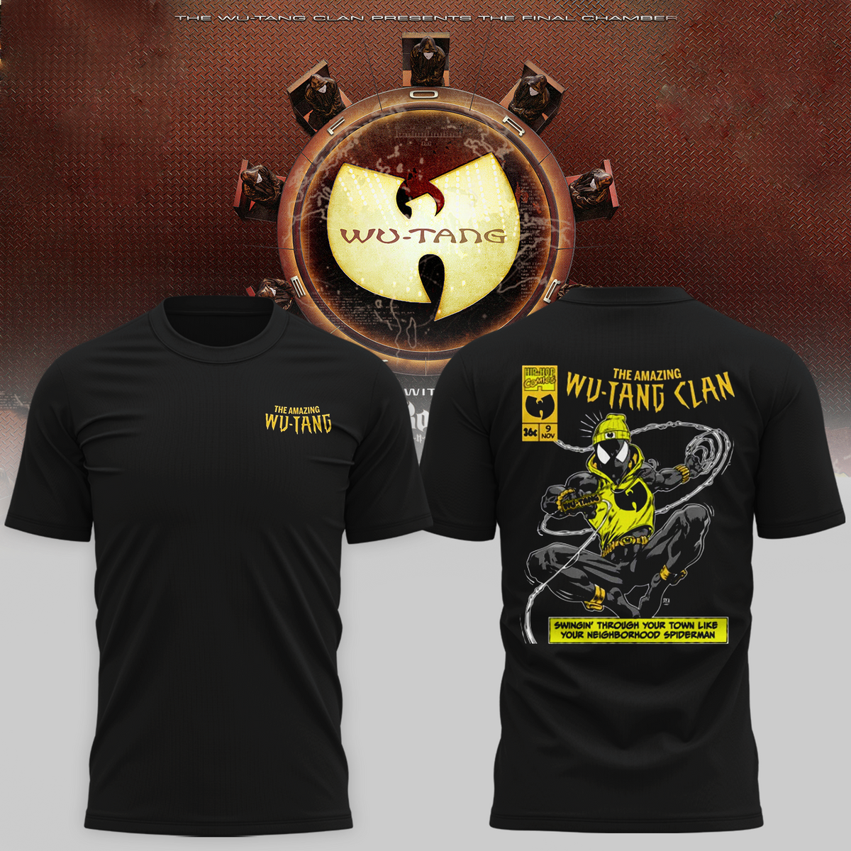Wu-Tang Clan x Spider-Man Spider Wu Premium T-shirt | GS40
