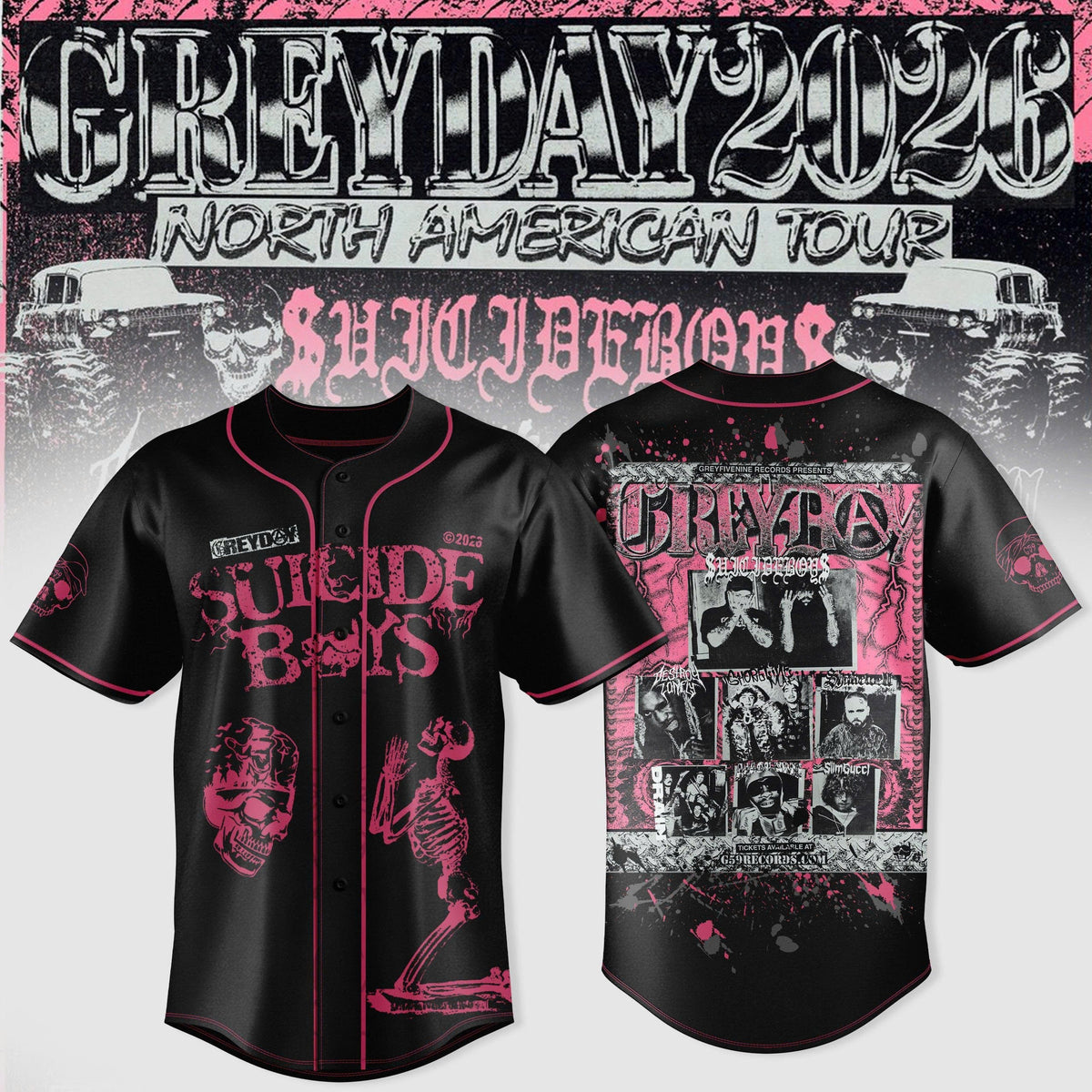 Limited Edition Grey Day 2026: Grab Your Official Tour Jersey | WL51