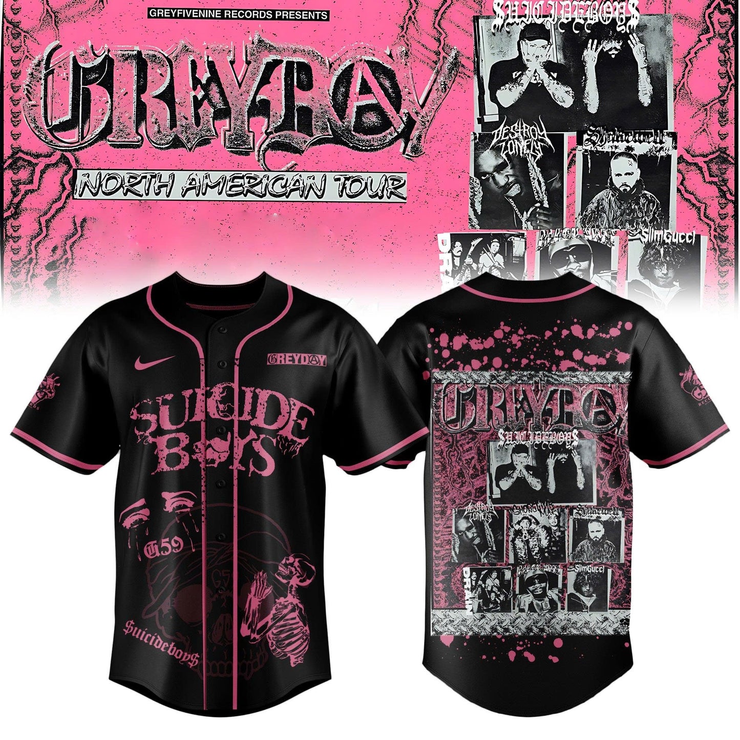 Greyday 2026 - North American Tour 2026 Jersey | YC23