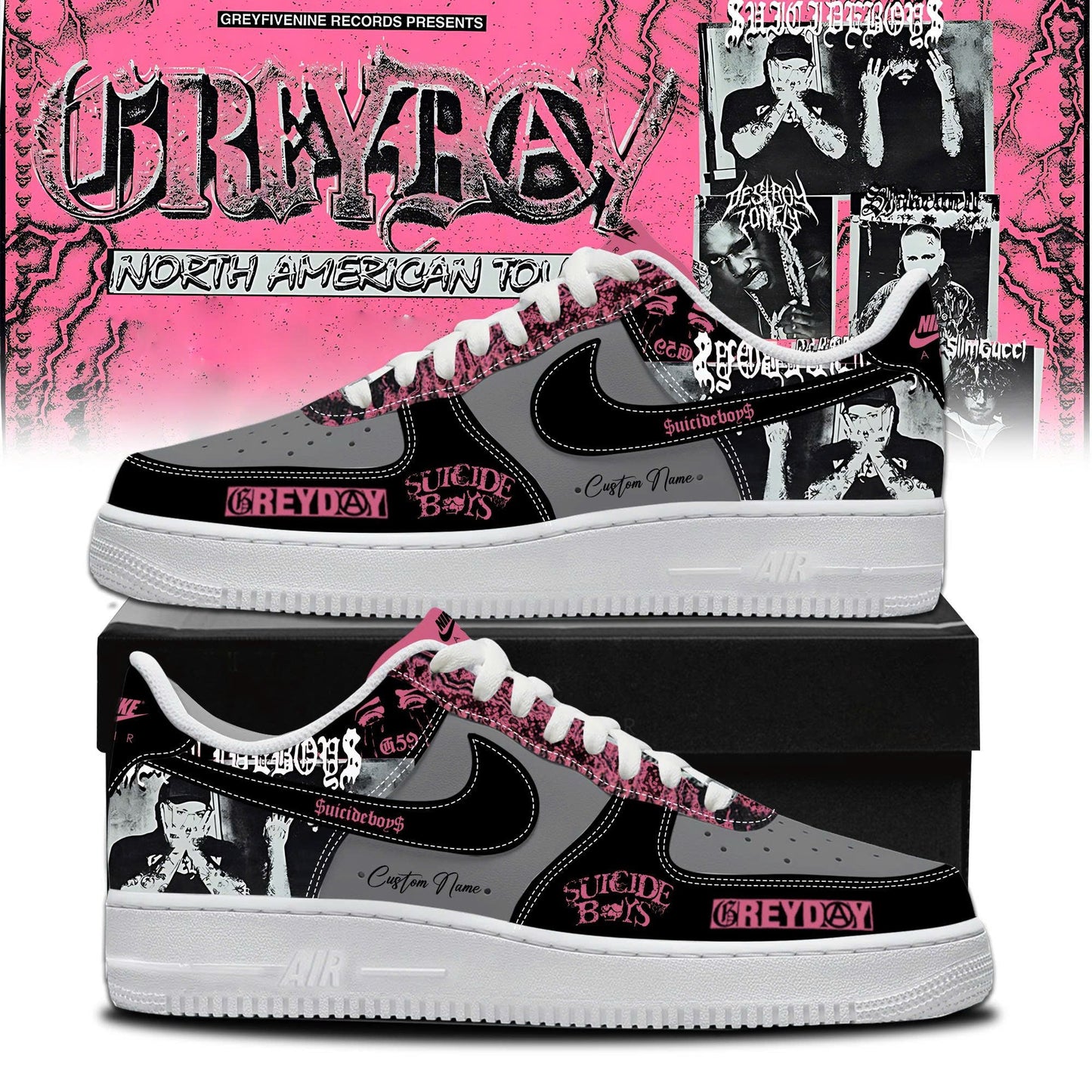 Grey day 2026 - North American Tour _AF1 Sneakers | EG99