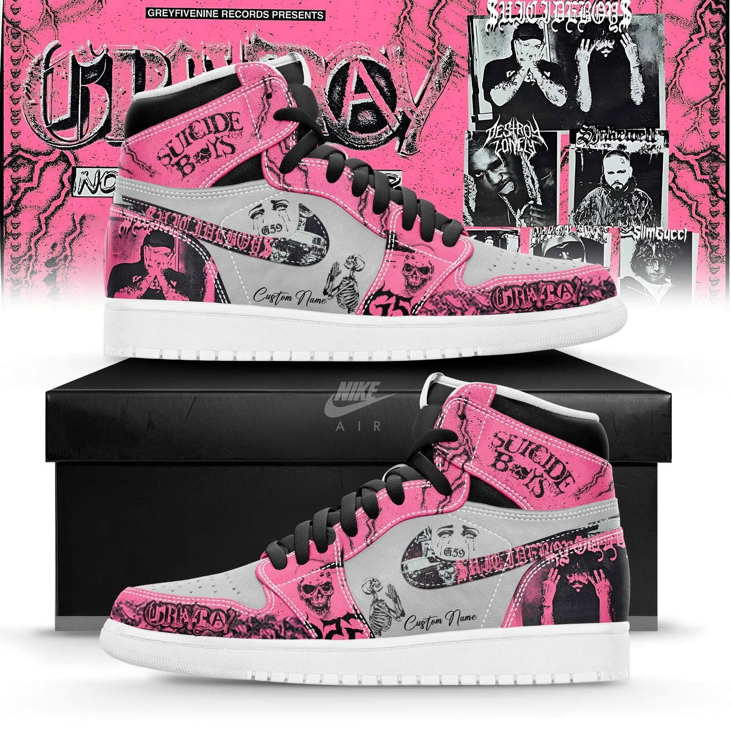 Grey day 2026 - North American Tour _AJ1 Sneaker | RI66