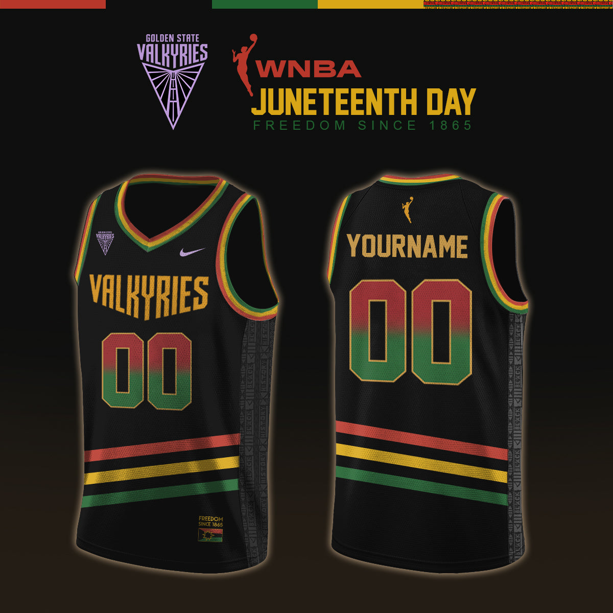 Valkyries 2026 WNBA x Juneteenth Day Jersey Limited Edition
