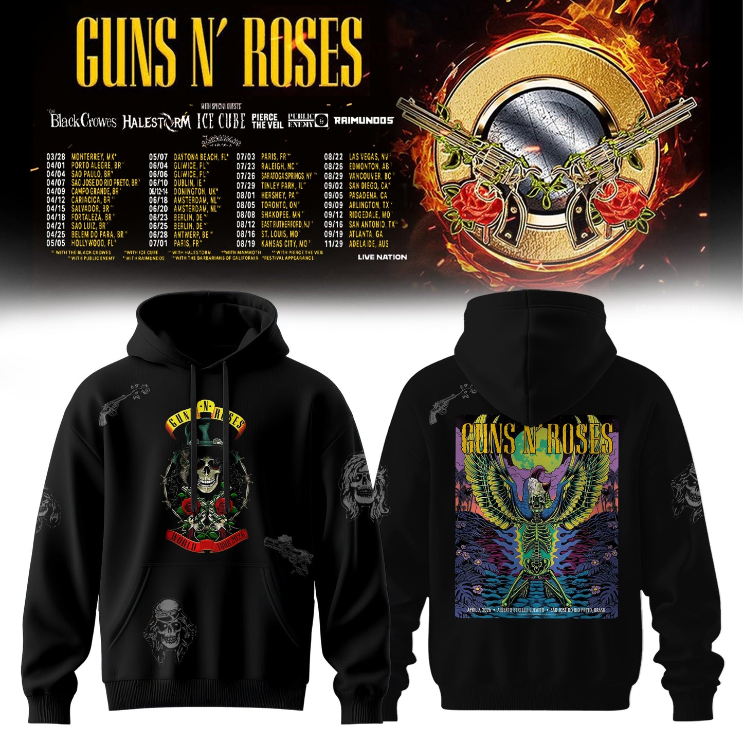 2026 TOUR HOODIE IS HERE - LIMITED EDITION | YK71