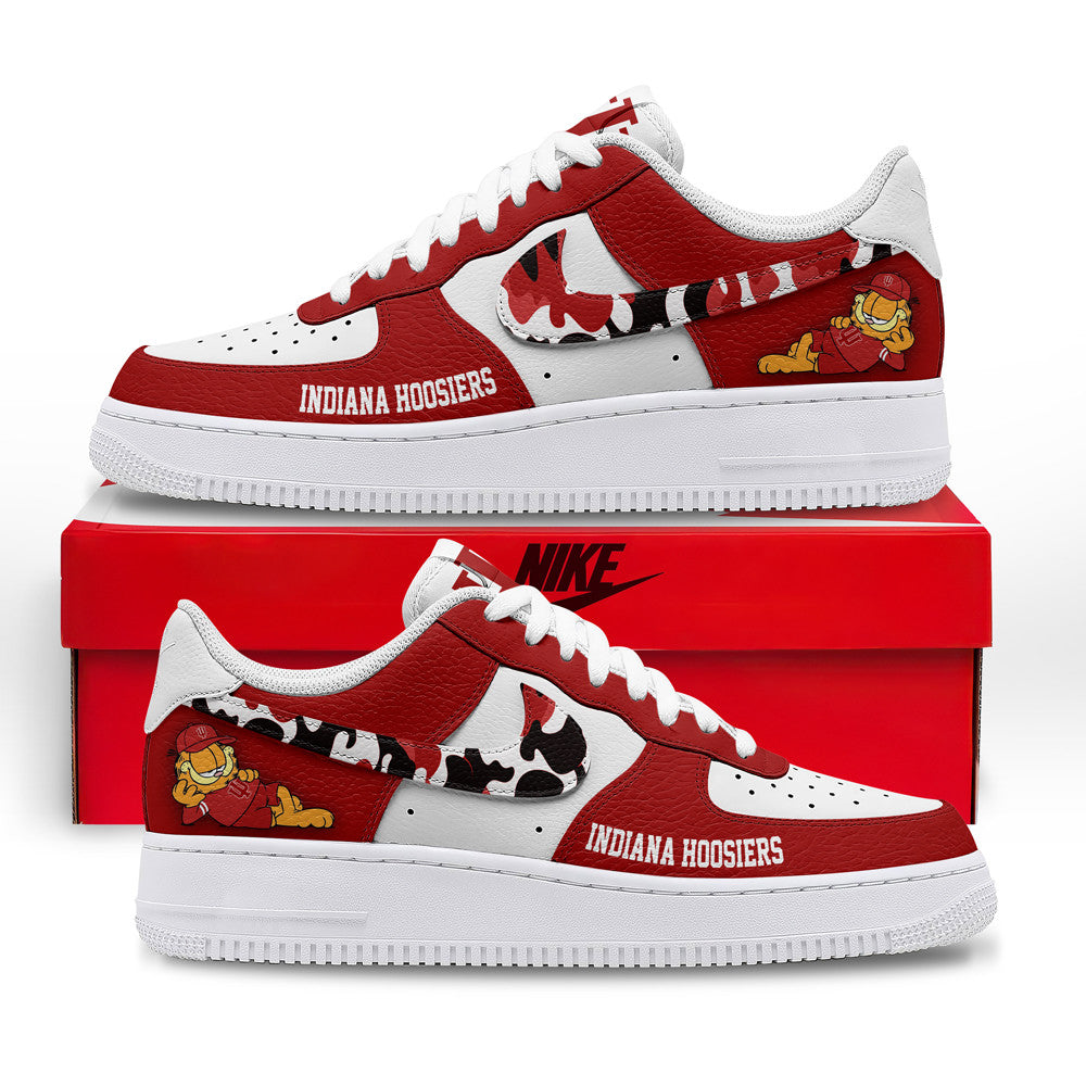 Indiana Hoosiers | Premium NCAA Only Show Up AF1 Shoes