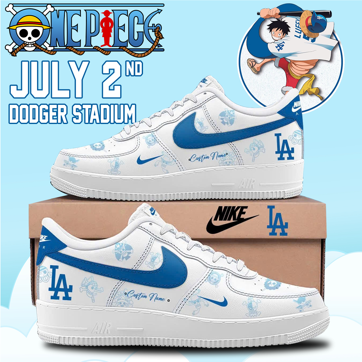 ONE PIECE Night with the Los Angeles Dogger 2026 Shoes 1