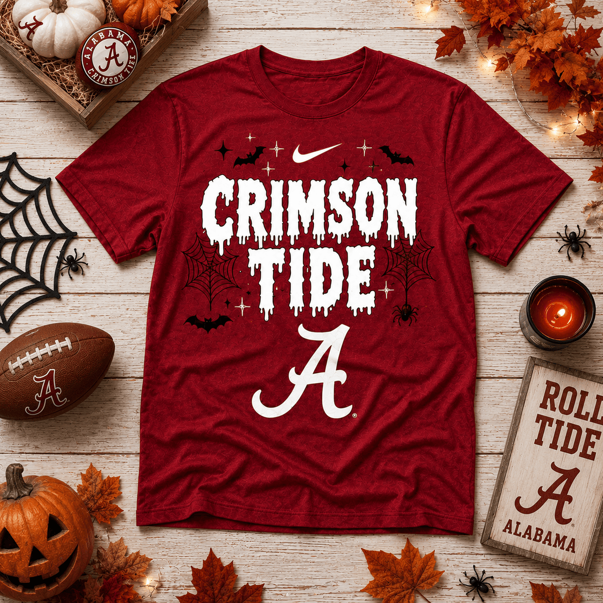 Alabama Crimson Tide | Premium NCAA Halloween 3D Shirt NY