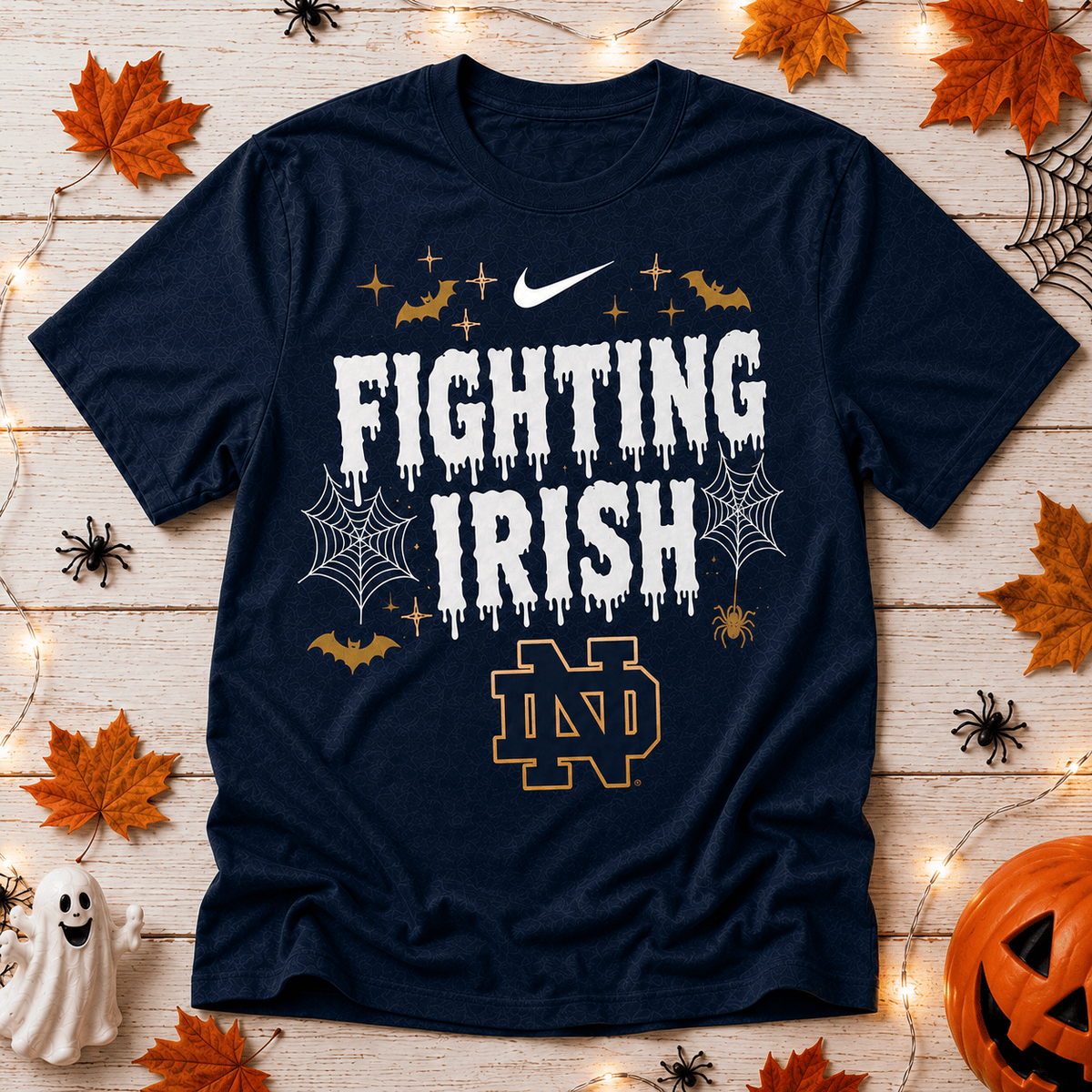 Notre Dame Fighting Irish | Premium NCAA Halloween 3D Shirt NY