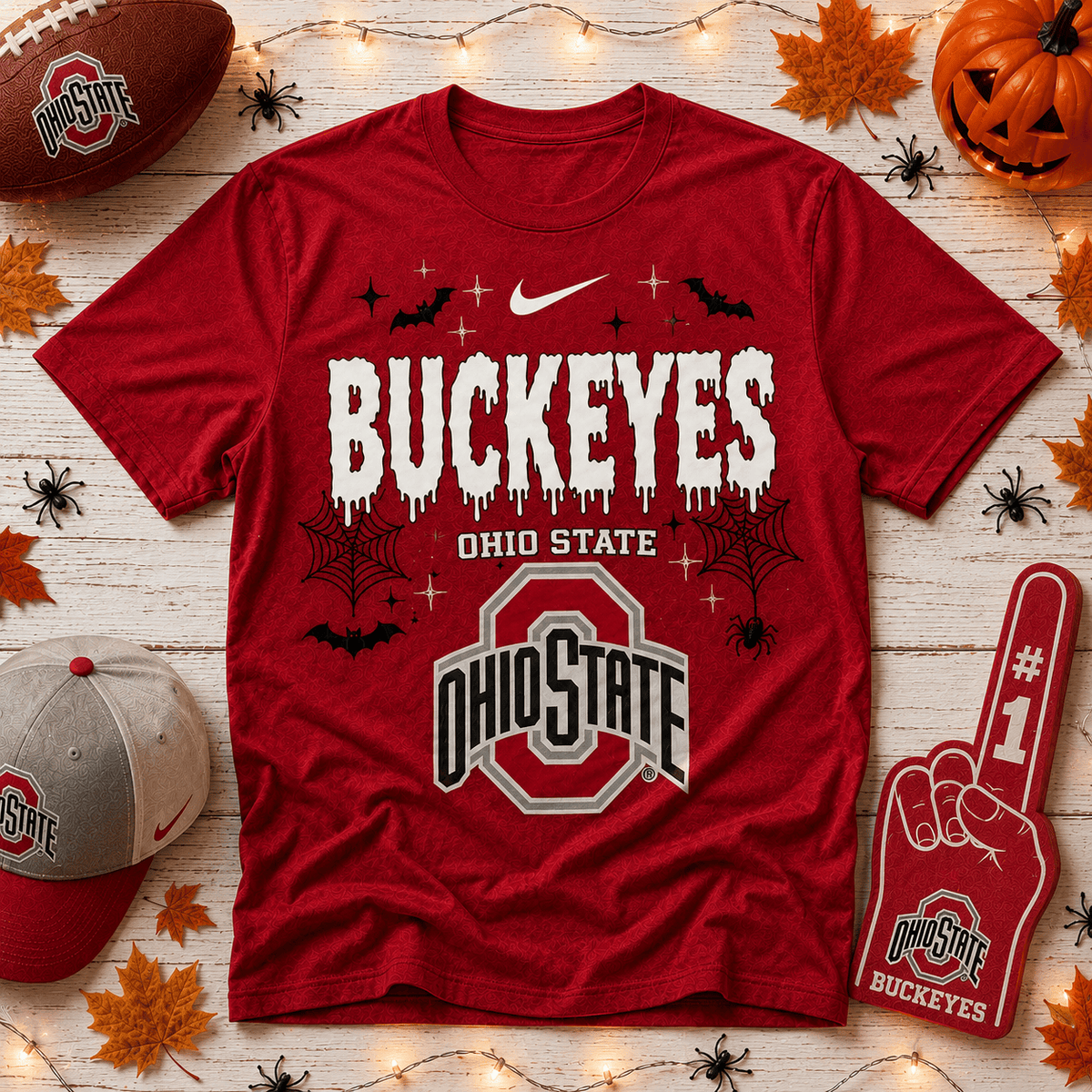 Ohio State Buckeyes | Premium NCAA Halloween 3D Shirt NY