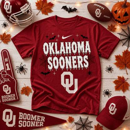 Oklahoma Sooners | Premium NCAA Halloween 3D Shirt NY