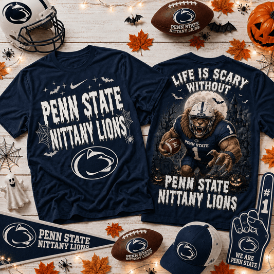 Penn State Nittany Lions | Premium NCAA Halloween 3D Shirt NY