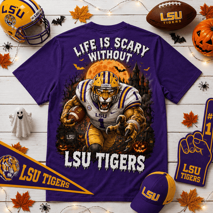 LSU Tigers | Premium NCAA Halloween 3D Shirt NY