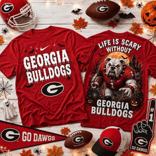 Georgia Bulldogs | Premium NCAA Halloween 3D Shirt NY