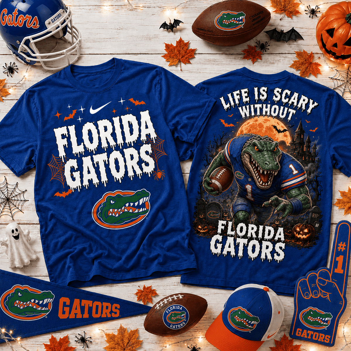 Florida Gators | Premium NCAA Halloween 3D Shirt NY