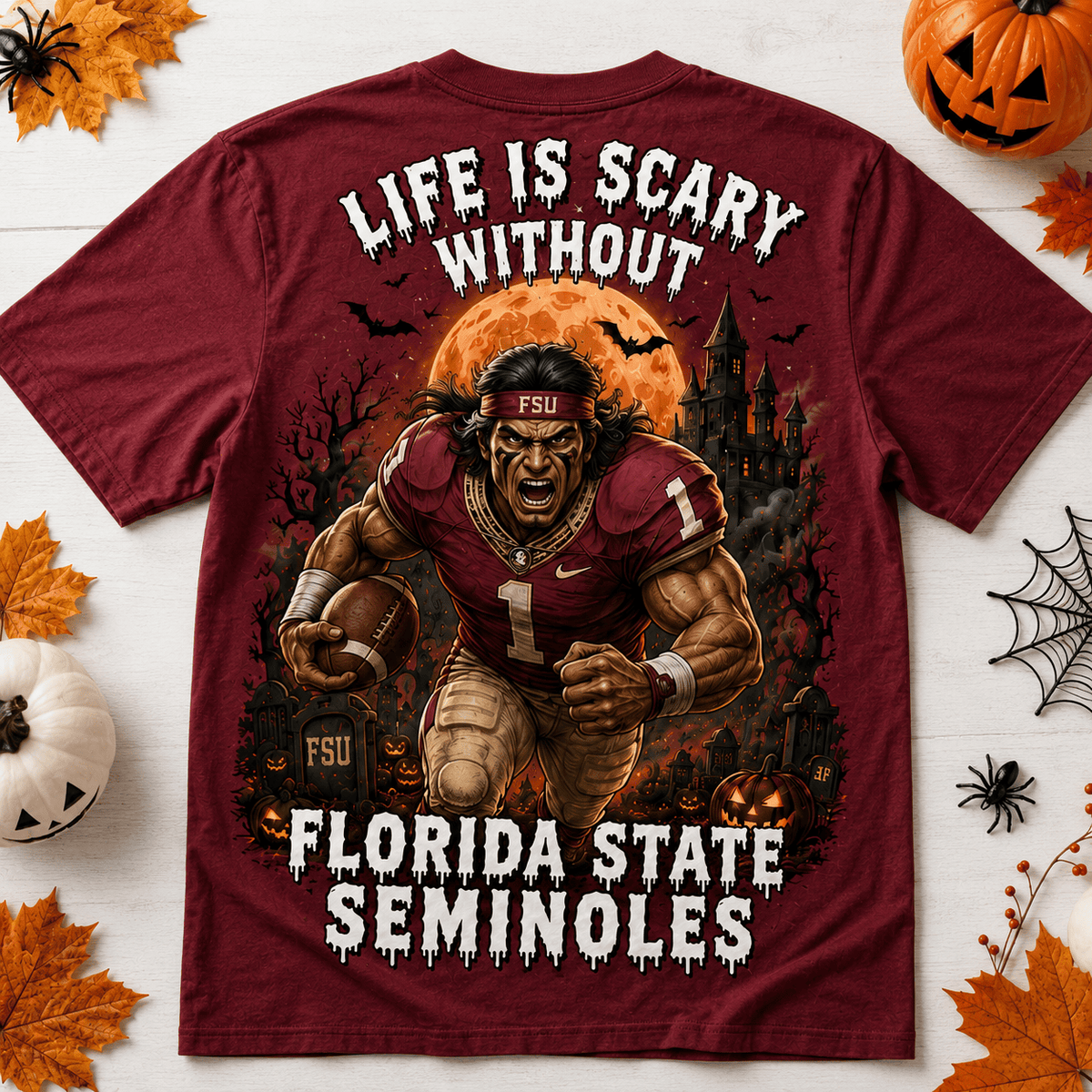 Florida State Seminoles | Premium NCAA Halloween 3D Shirt NY
