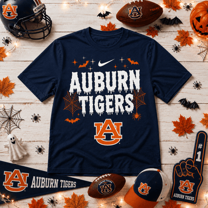 Auburn Tigers | Premium NCAA Halloween 3D Shirt NY