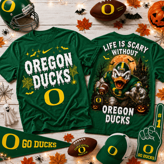 Oregon Ducks | Premium NCAA Halloween 3D Shirt NY