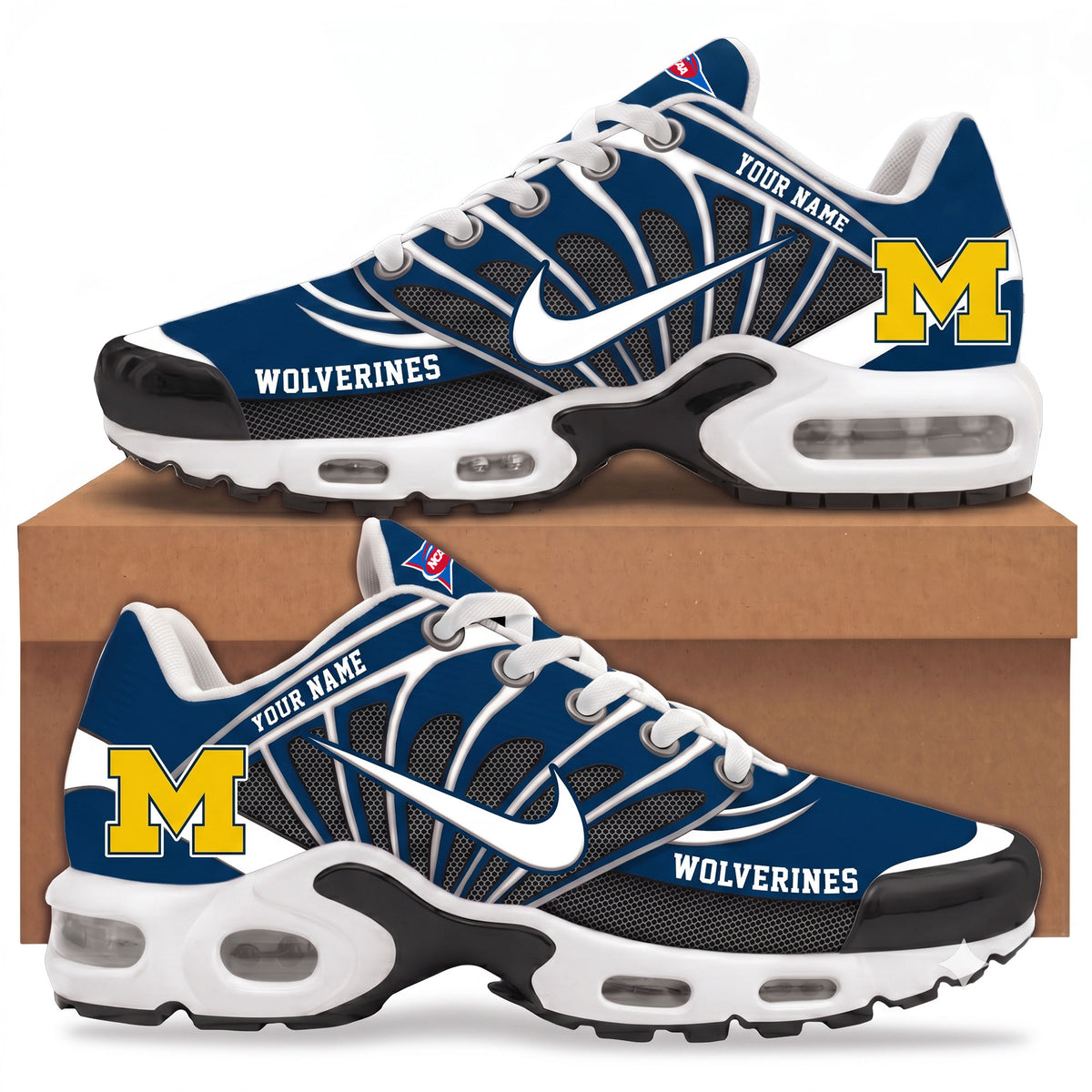 Michigan Wolverines | Premium NCAA Custom Team Air Max Shoes