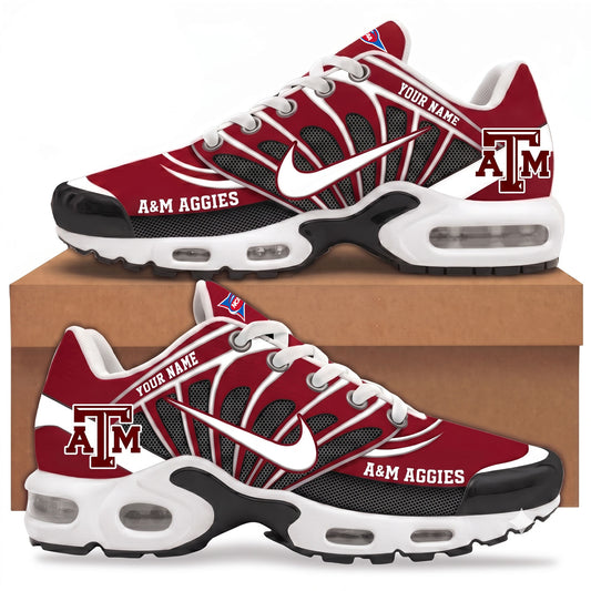 Texas A&M Aggies | Premium NCAA Custom Team Air Max Shoes