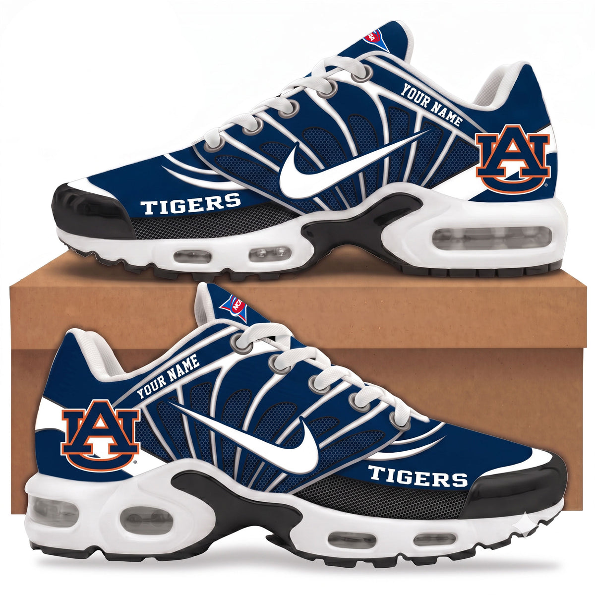 Auburn Tigers | Premium NCAA Custom Team Air Max Shoes