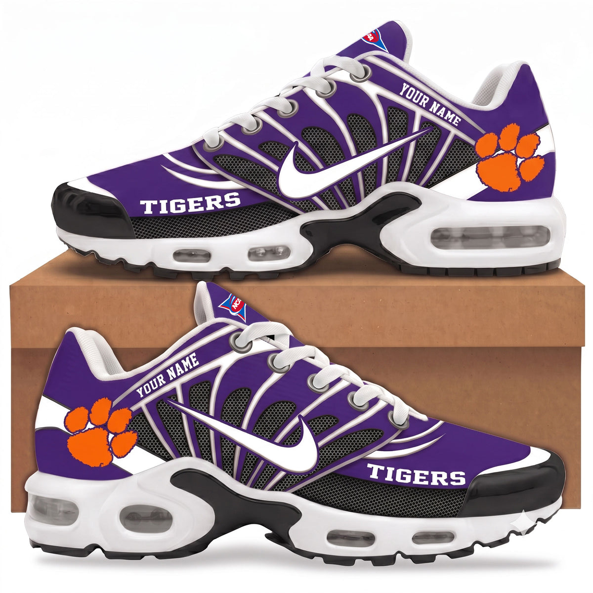 Clemson Tigers | Premium NCAA Custom Team Air Max Shoes