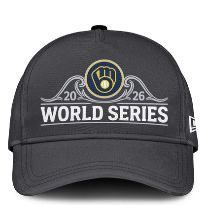 Milwaukee Brewers 2026 National League Champions Tshirt Limited Edition Gray