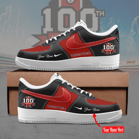 Texas Tech Red Raiders 100th Anniversary Limited Edition AF1 Sneaker | WI50