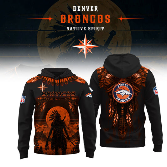 Limited Editon Denver Broncos Native Spirit Heritage 2026 Hoodie