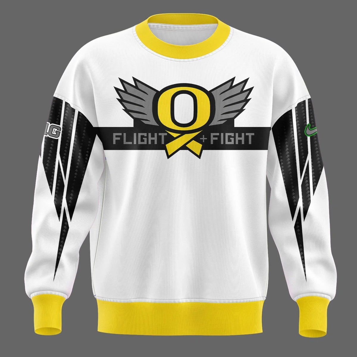 Oregon Ducks "Stomp Out Cancer" Heroes Sweatshirt | MD52