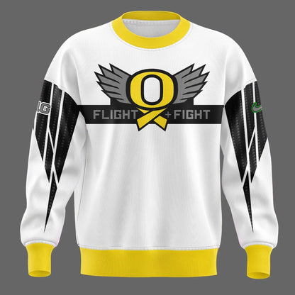 Oregon Ducks "Stomp Out Cancer" Heroes Sweatshirt | MD52