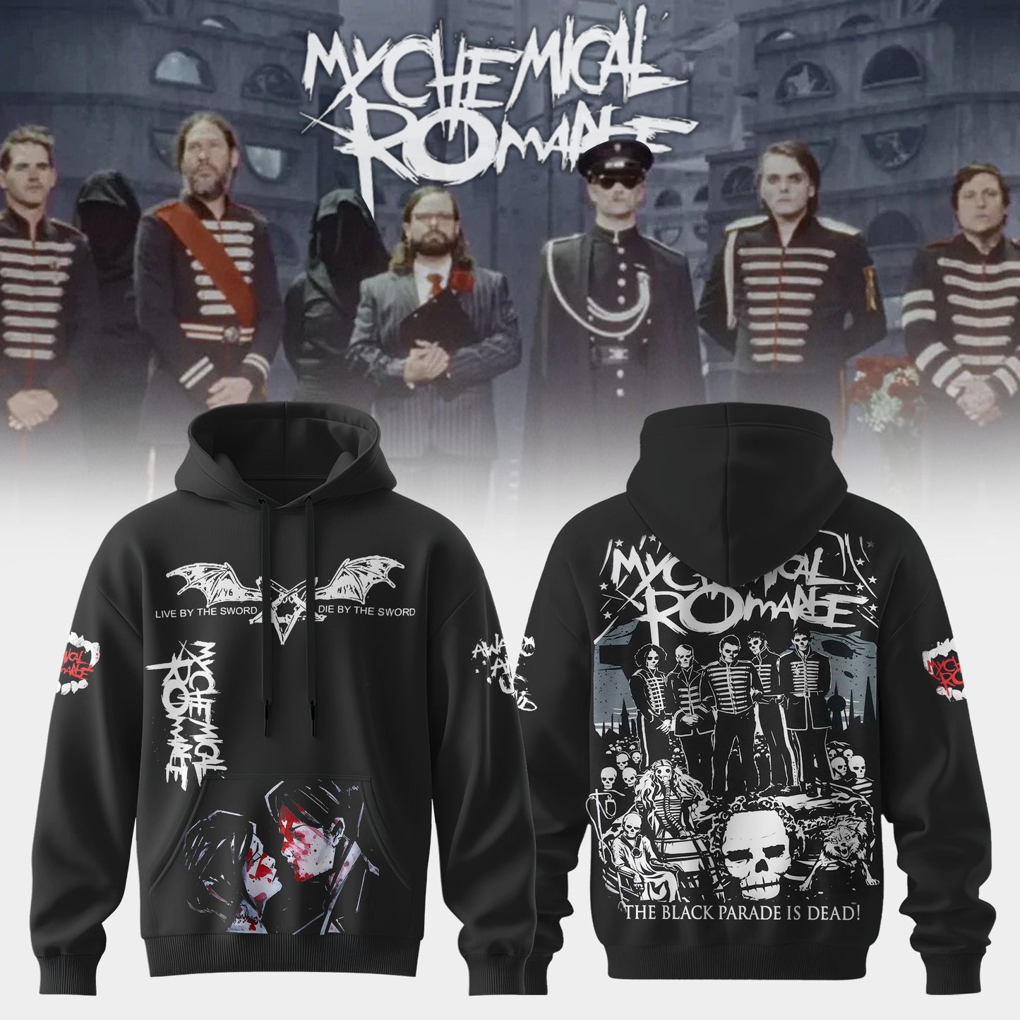 MCR The Black Parade 2026 Tour Limited Edition Signature - Hoodie | EF83