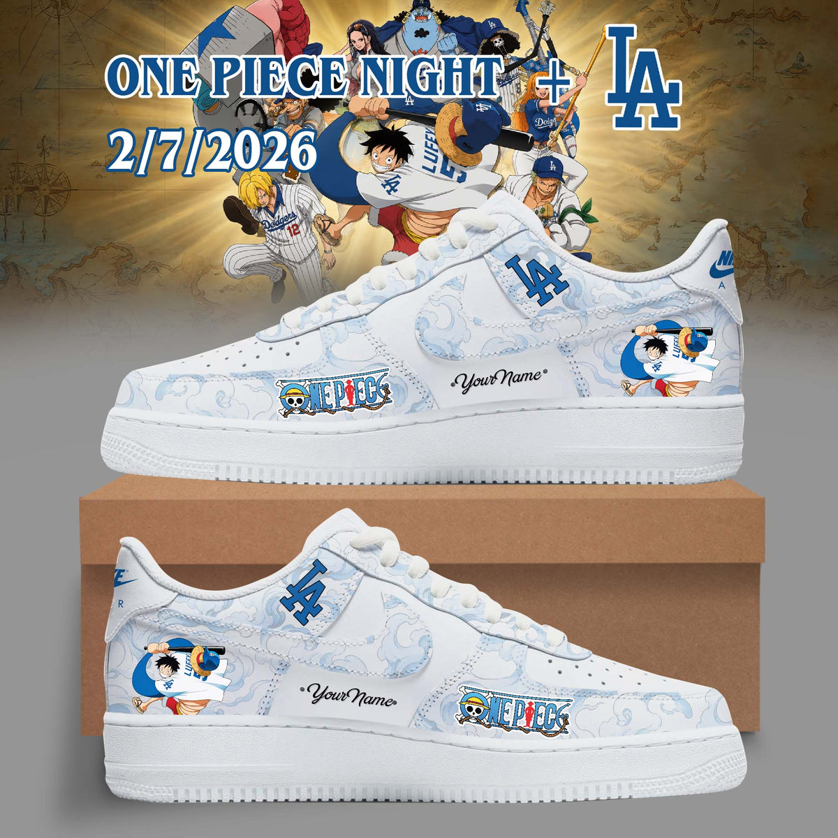 One Piece Night x Los Angeles 2026 Edition Shoes