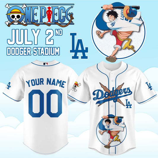 ONE PIECE Night with the Los Angeles Dogger 2026 Jersey (Custom Name & Number)