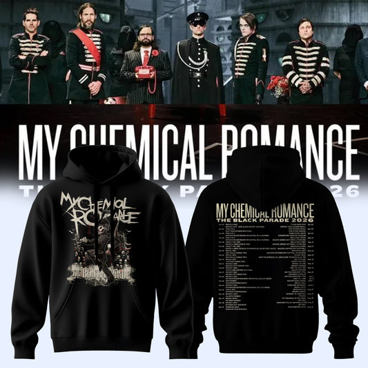 MCR The Black Parade 2026 Tour Limited Edition Signature - Hoodie | CI63