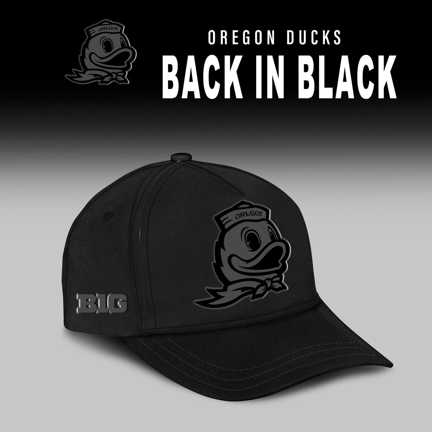 Oregon Ducks Back in Black Limited Edition Hoodie | SF13