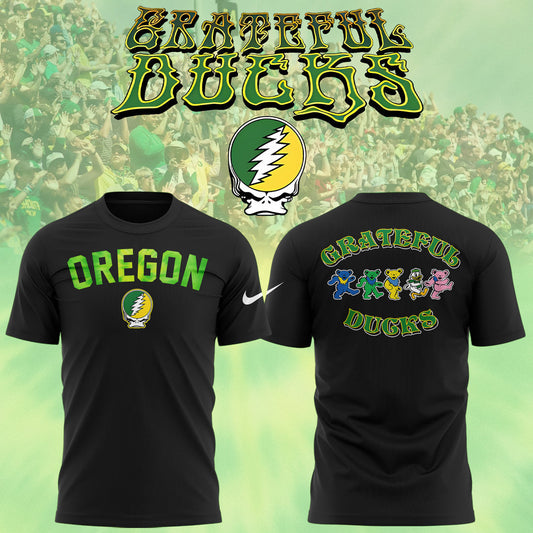 Special Edition Grateful Ducks Tshirt, Oregon Ducks Football Limited Edition T-shirt