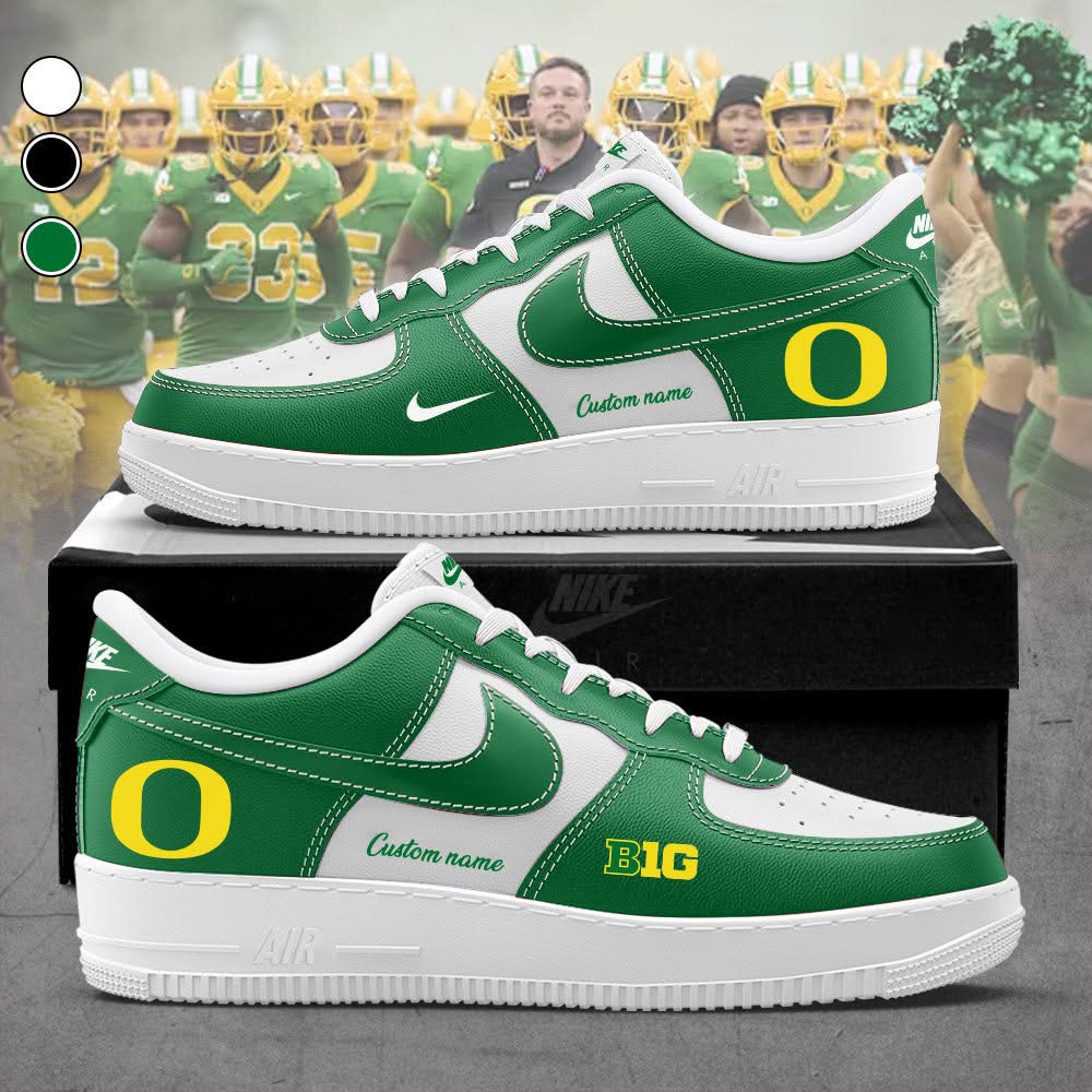 Oregon Ducks Football AF1 New Shoes