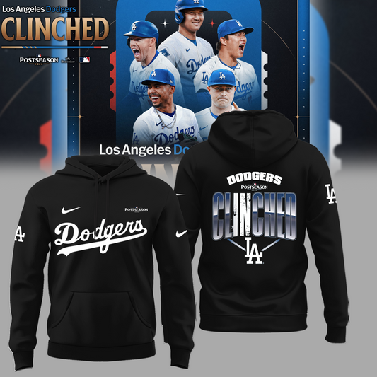 Limited Edition Los Angeles Dodgers Clinched Postseason 2026 Hoodie | BC58